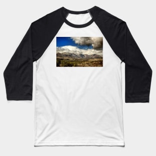 Winter Storm Brewing Baseball T-Shirt